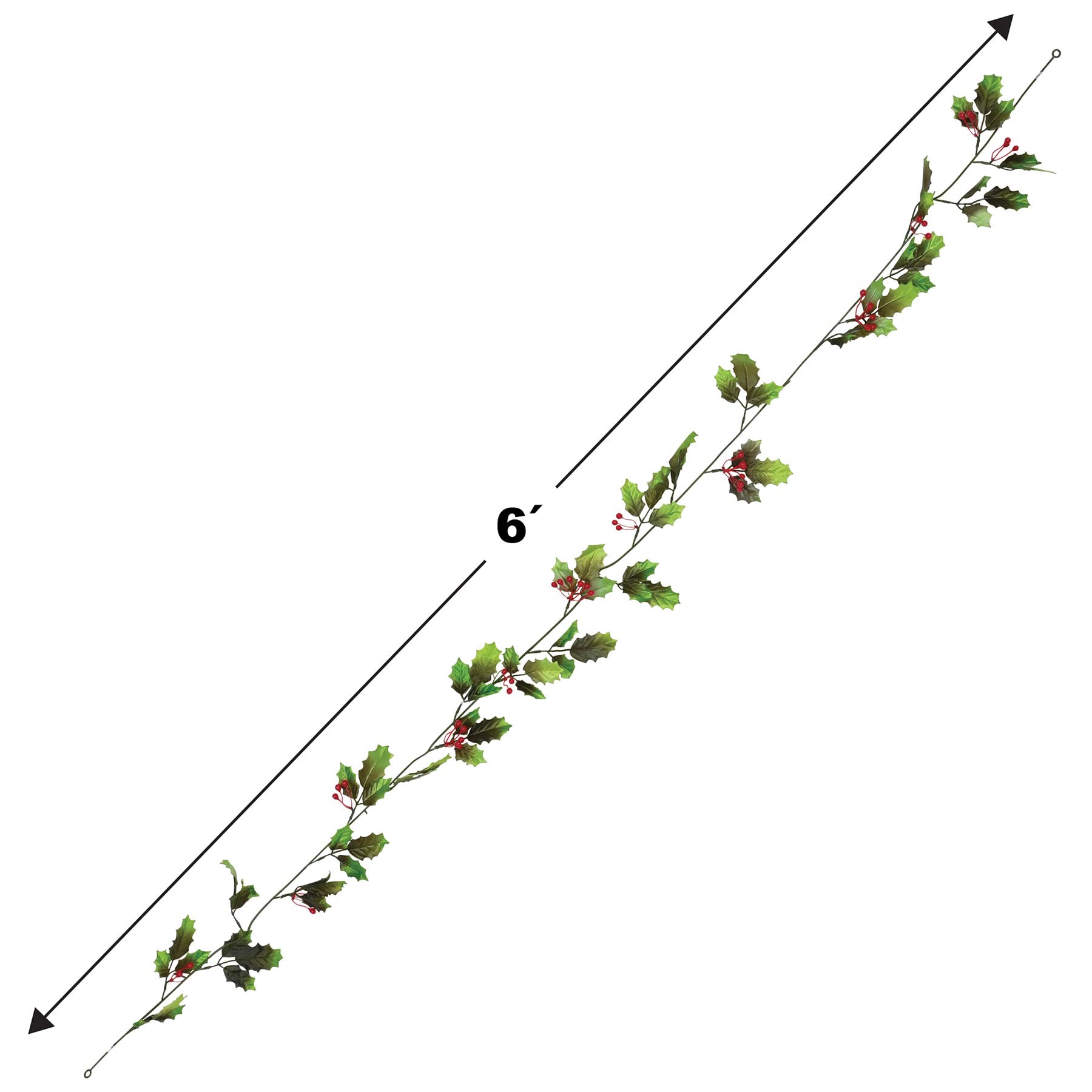 Holly & Berry Garland