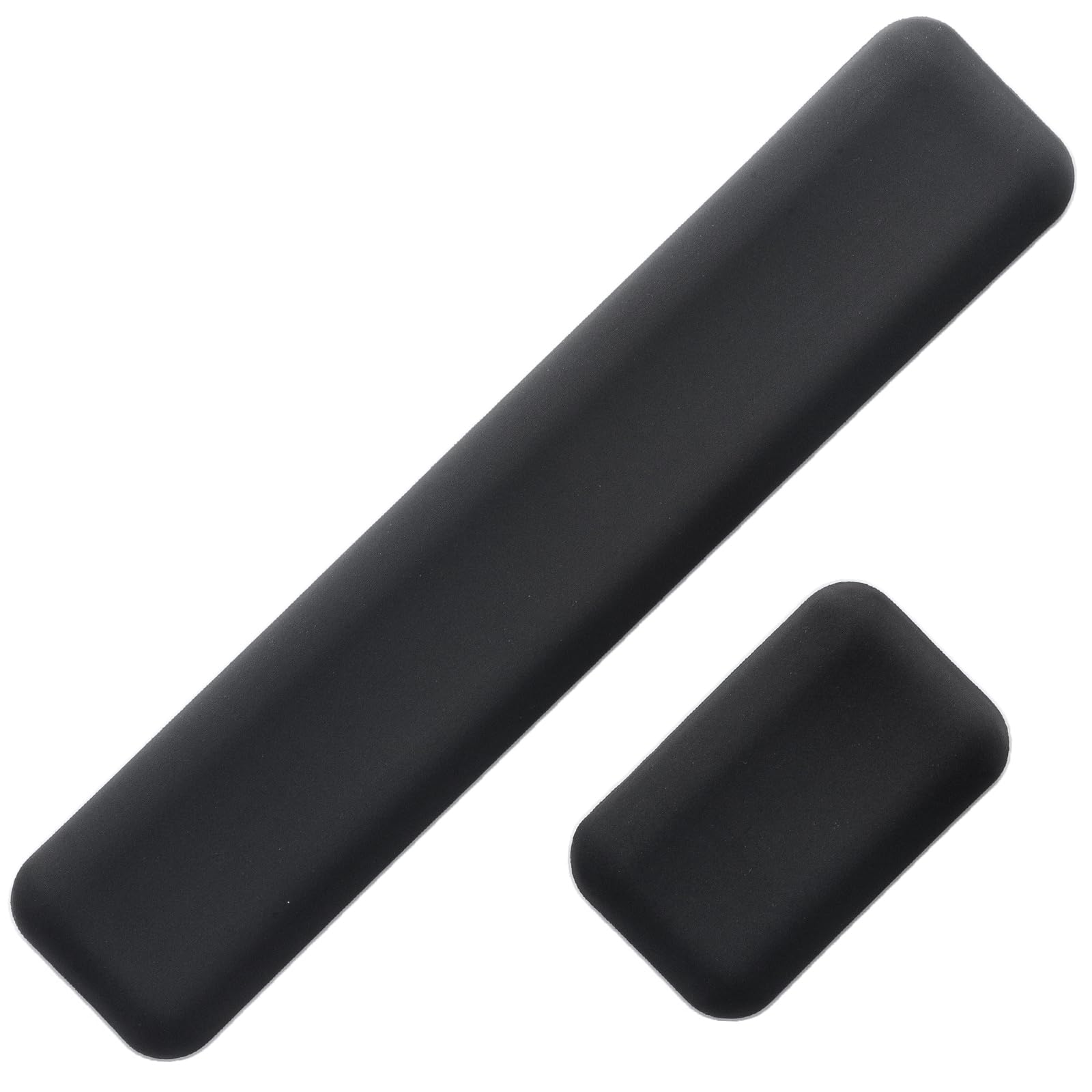 Leolee Keyboard And Mouse Wrist Rest Set For Computer, Black Ergonomic Keyboard Pad Wrist Support, Wrist Rest With Memory Foam N