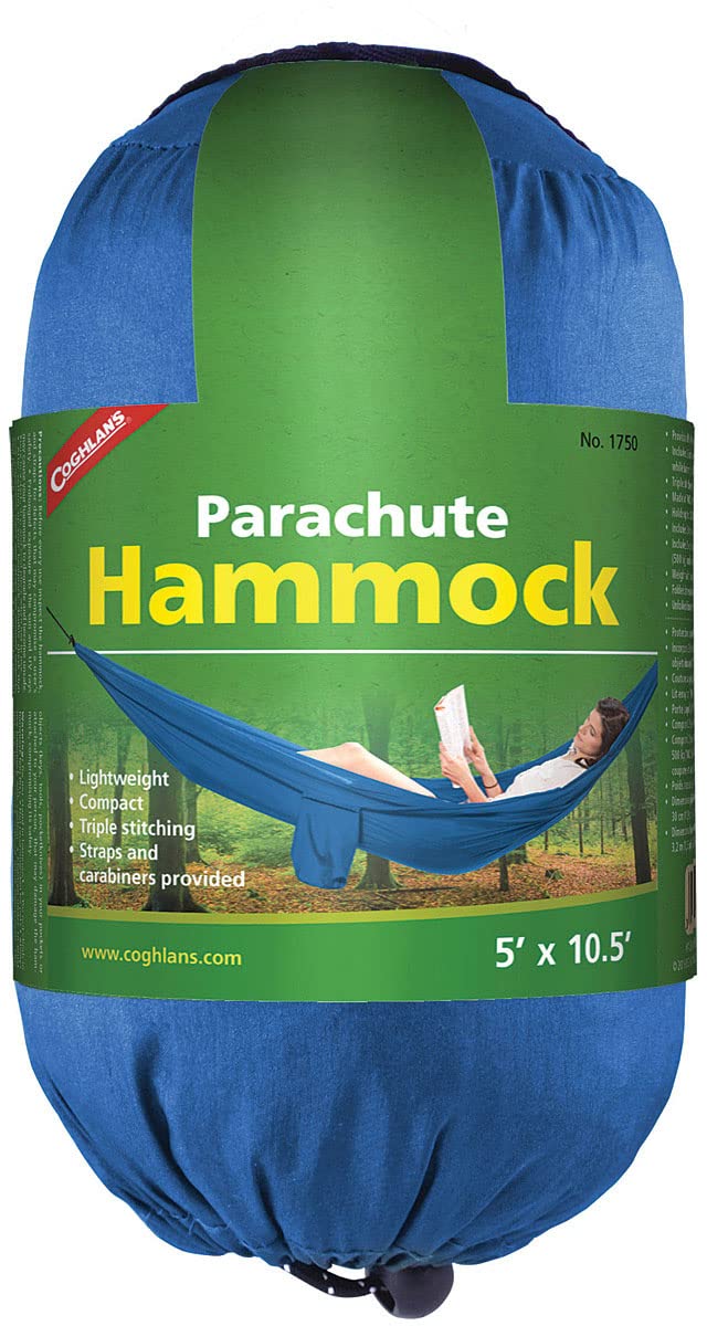 Coghlans Single Parachute Hammock, Blue