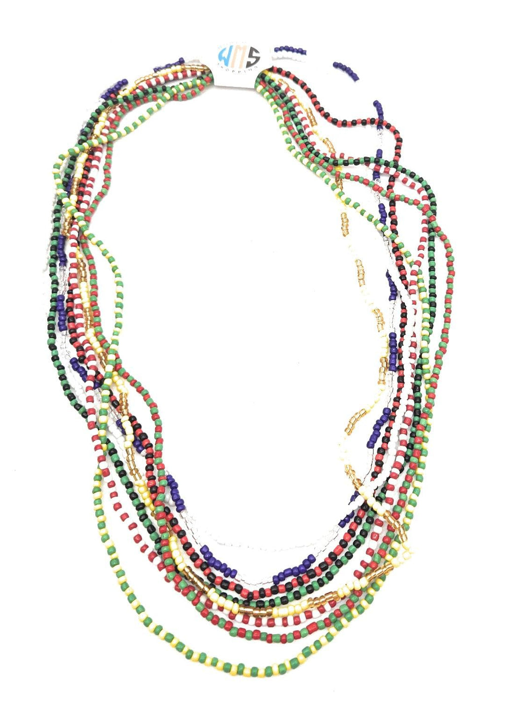8 Collares De Santeria Set - Set Includes - Ogun, Elegua, Obatala, Shango, Yemaya, Orula, Oshun, & San Miguel