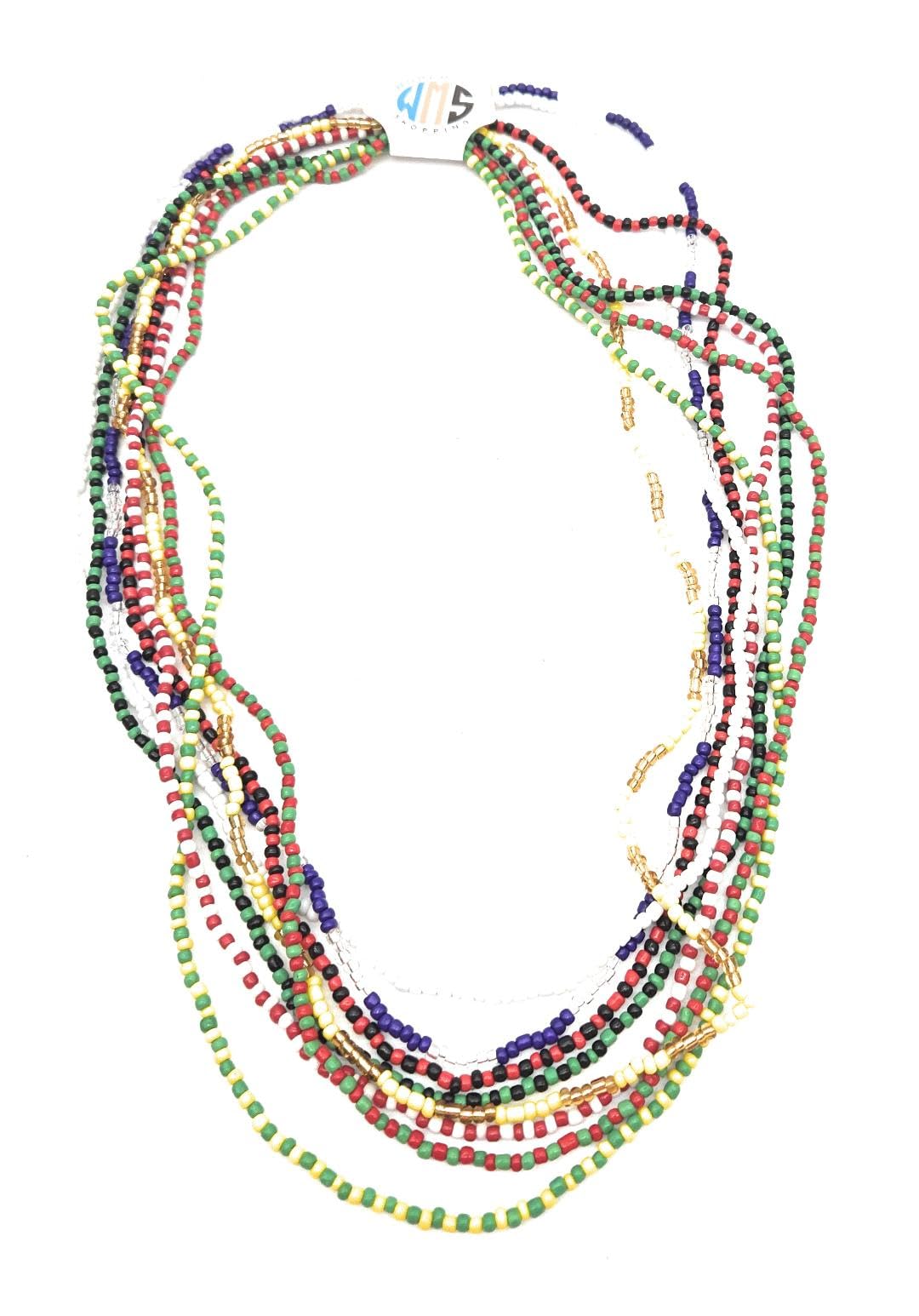 8 Collares De Santeria Set - Set Includes - Ogun, Elegua, Obatala, Shango, Yemaya, Orula, Oshun, & San Miguel