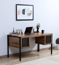 Kraft Bazaar Solid Wood Study Desk | Office And Writing Desk (Design 10)