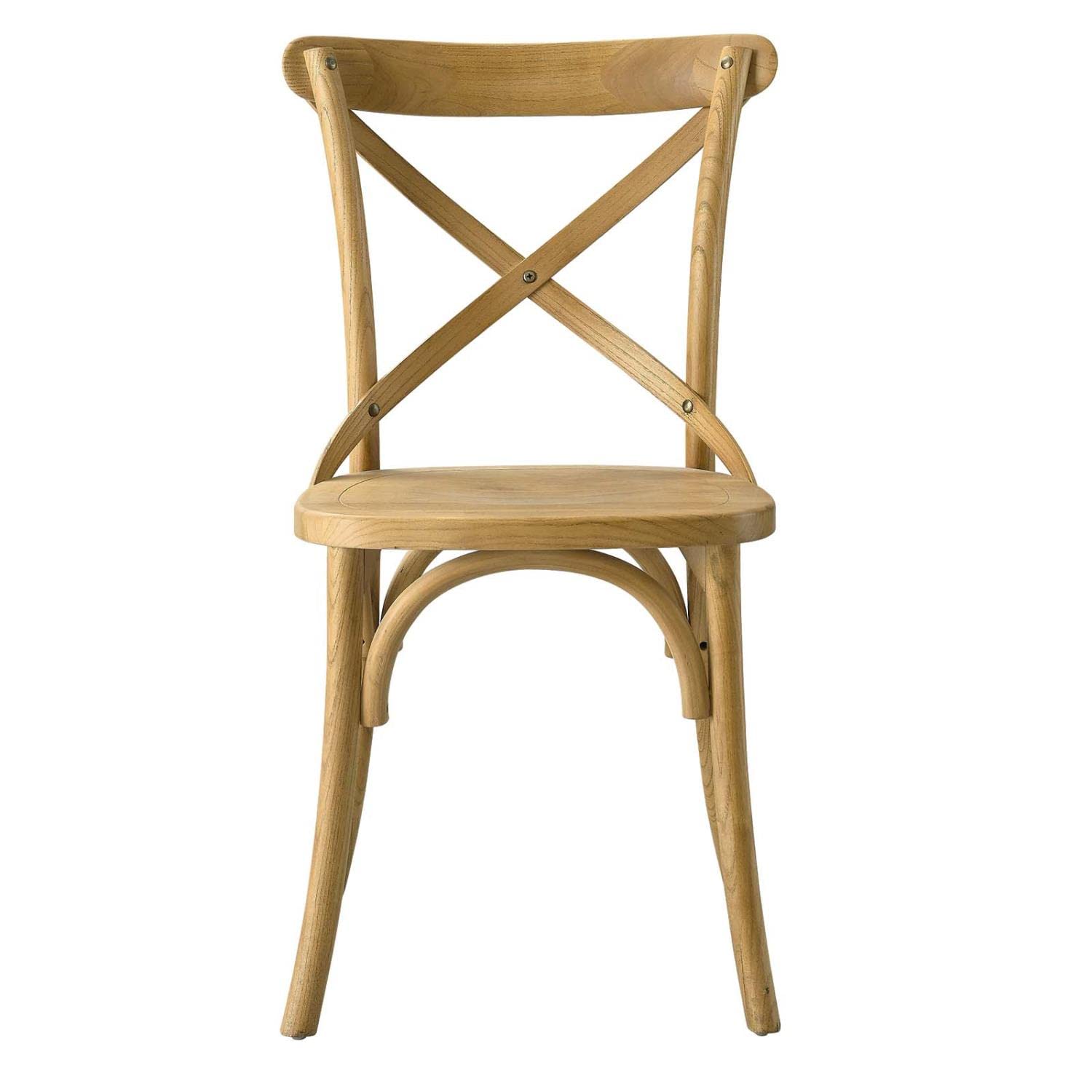 Modway Gear Dining Side Chair In Natural