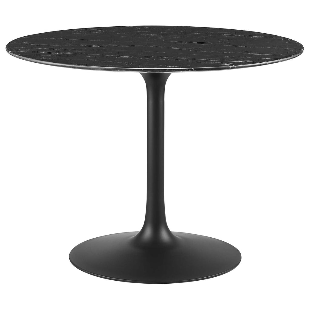 Modway Lippa Dining Table, 40", Black Black