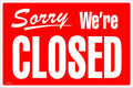 Cosco Sign, Open/Closed, 8 X 12 Inches (098012)