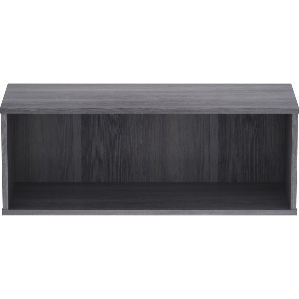 Lorell, Llr90281, Panel System Open Storage Cabinet, 1 Each, Charcoal