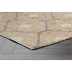 Kosas Home Reign 108X144 Transitional Wool Jute And Cotton Rug In Natural