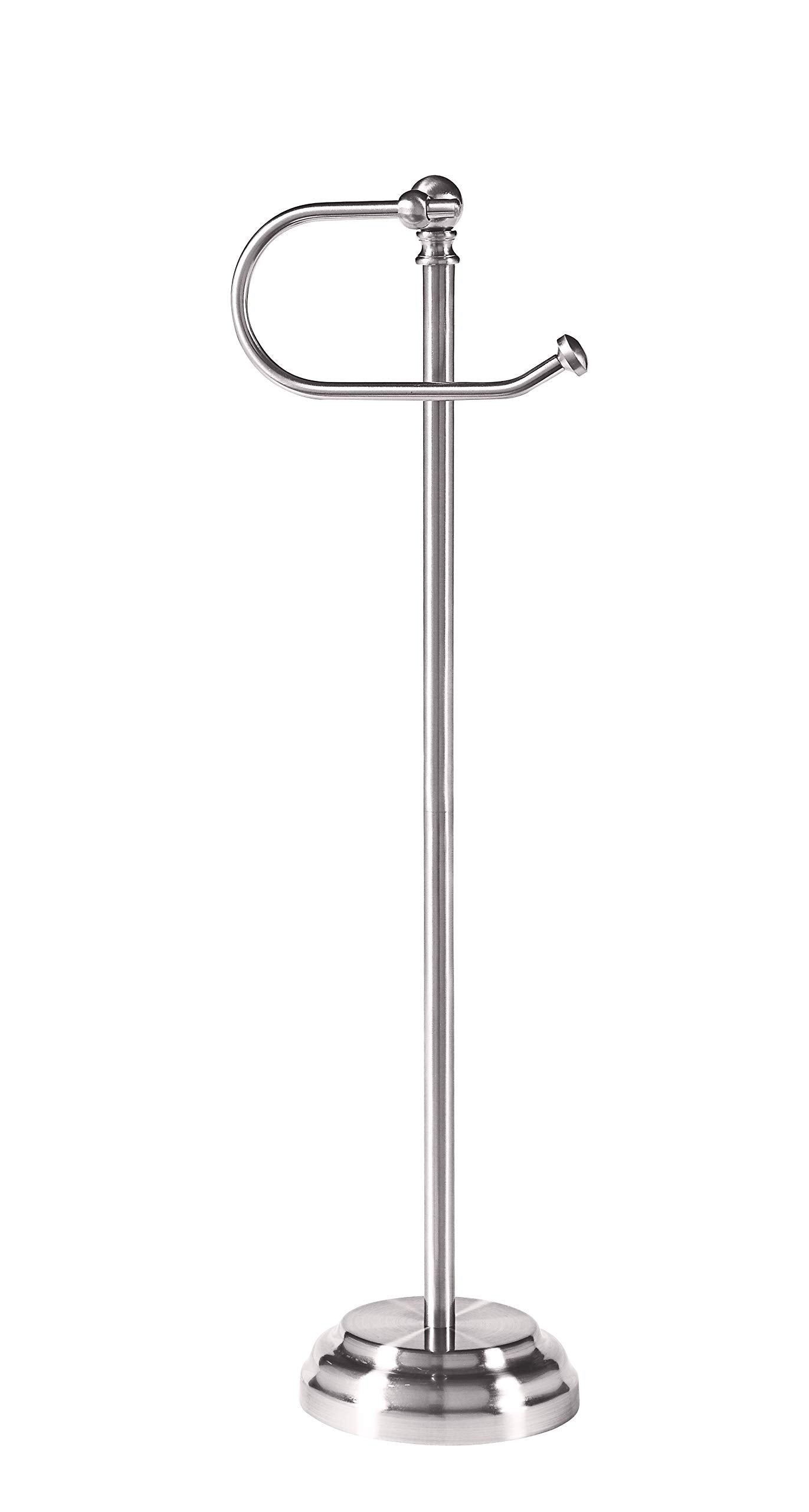 Sunnypoint Classic Bathroom Free Standing Toilet Tissue Paper Roll Holder Stand