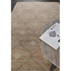 Kosas Home Reign 108X144 Transitional Wool Jute And Cotton Rug In Natural