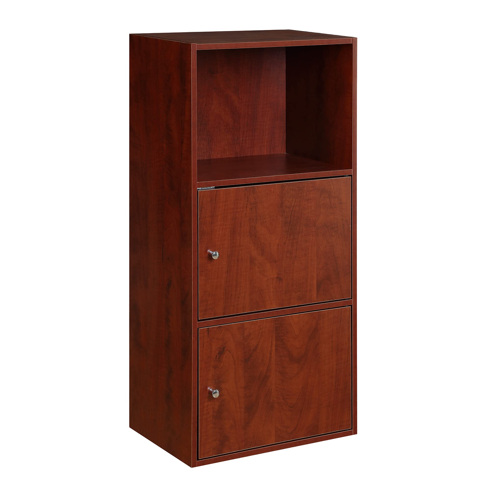 Convenience Concepts Xtra Storage, 2-Door Cabinet, Cherry