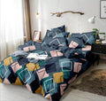 The Home Style Super Soft Cotton Microfiber Ac Comforter Ll Blanket Ll Duvet Set King Size Double Bed With 1 Flat Bedsheet (90X1