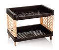 Sonal  Viva 2 Tier Multipurpose Rack  Durable Plastic  For Kitchen,Office Organizer Storage Shelf Standing & Wall Hanging Rac