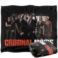 Criminal Minds The Brain Trust Officially Licensed Silky Touch Super Soft Throw Blanket 50' X 60'