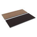 Alera ALETT6024EW 59.38 in. W x 23.63 in. D Rectangular Reversible Laminate Table Top - Espresso/Walnut