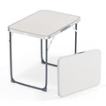 VINGLI 2.3FT Small Folding Camping Table,Portable Camping Table with Carrying Handle, Picnic Table Foldable Table Essentials for