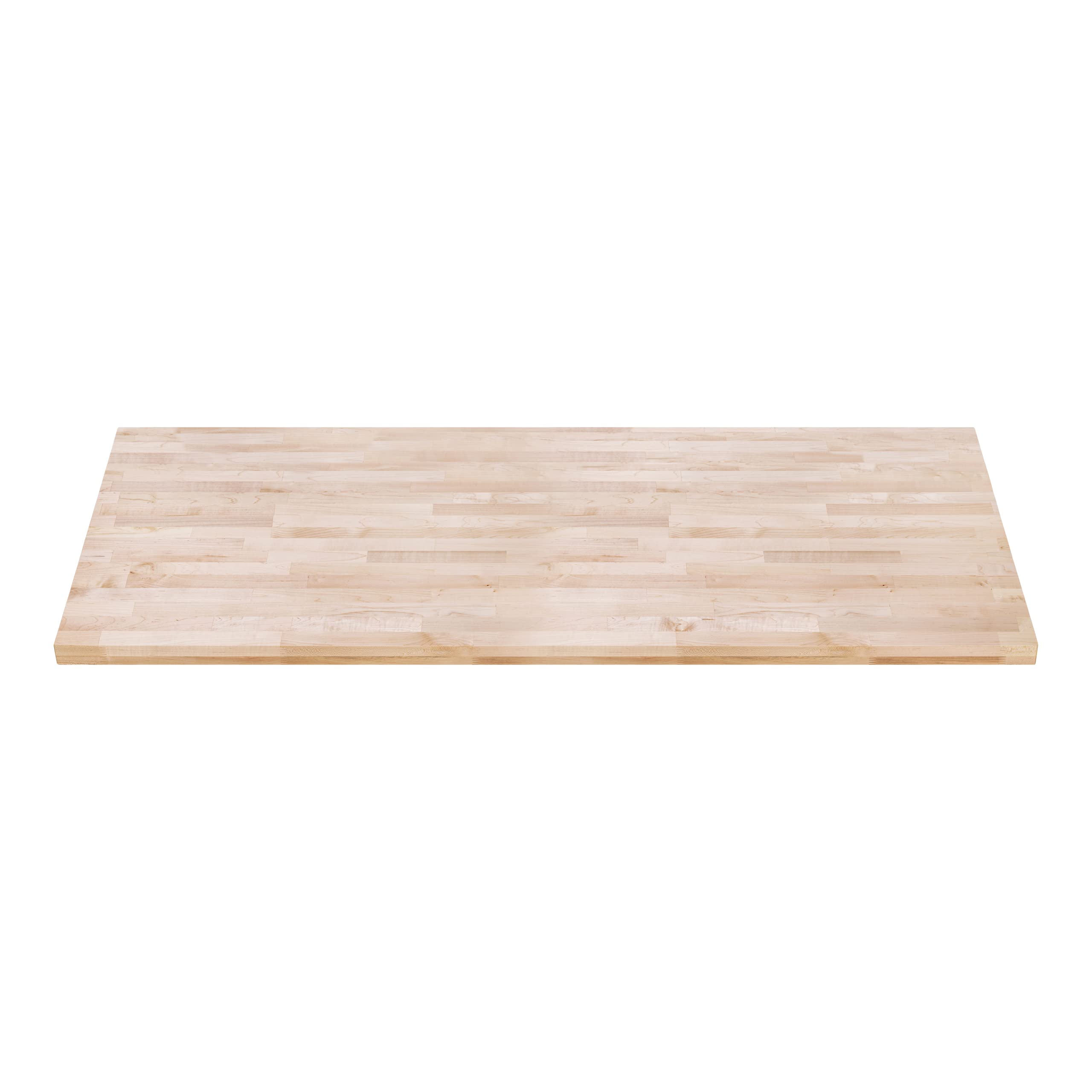 DuraSteel Butcher Block Wood Table Top - 30 x 60 Maple Wood Slab Desk Top - Counter Top for Kitchen, Restaurant, Cabinet, Coffee