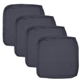 Oslimea Outdoor Patio Cushion Covers Replacement 24X22X4 Inch 4Pack Patio Furniture Cushion Seat Cover Waterproof Washable Sofa
