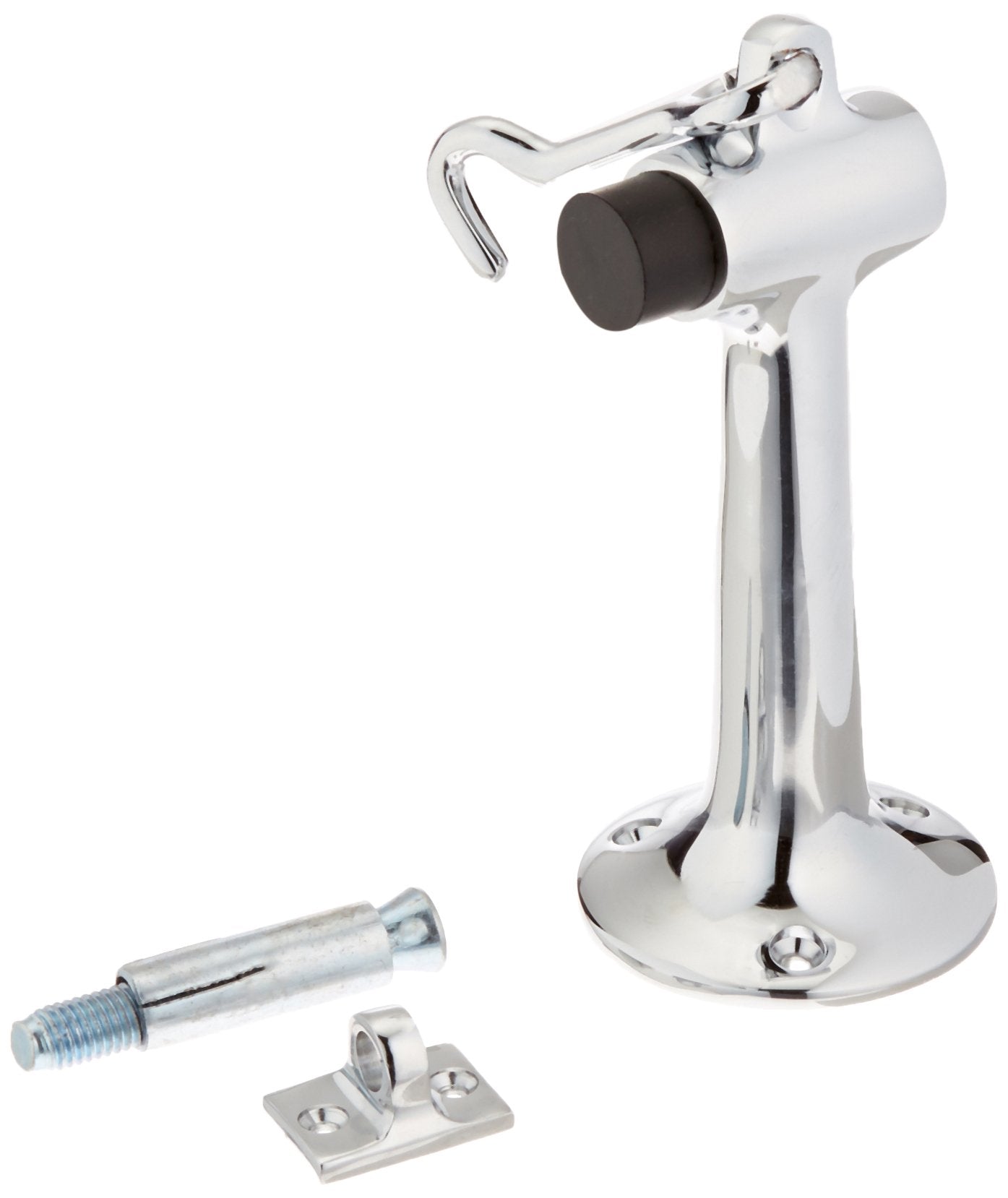 Deltana Dsf630U26 6-Inch With Hook And Eye Hd Floor Mount Bumper