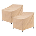 Wj-X3 Patio Chair Covers, Heavy Duty Waterproof Outdoor Patio Furniture Covers For Outdoor Chairs, Adirondack Chairs, Tolix Chai