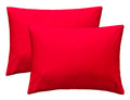 Imaylex Soft 100% Egyptian Cotton Zipper Closure Pillowcases, Cozy And Lightweight Pillow Case,Valentines Day Decor,Set Of 2, Re