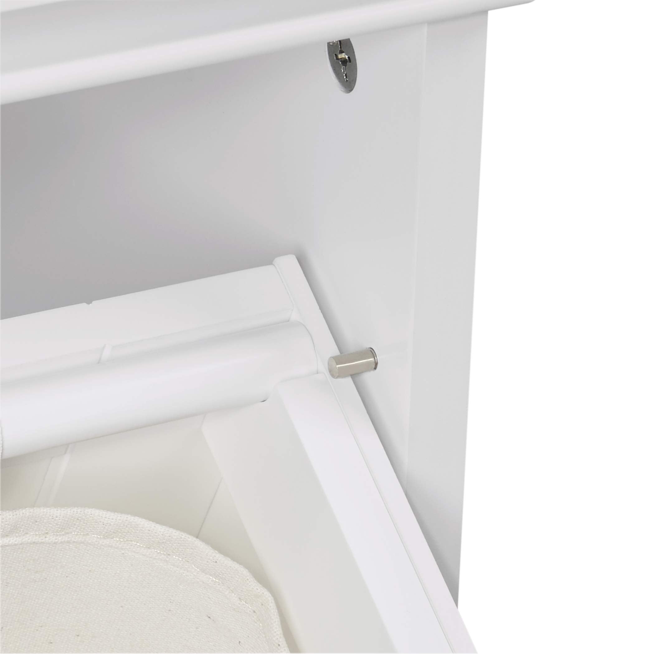 Riverridge Somerset Tilt-Out Laundry Hamper, White