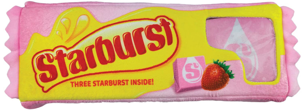 Iscream Starburst Package 15' X 5.5' Pillow Set With Mini Starburst Candy Pillows