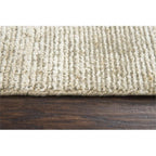 Rizzy Home Alora Decor Demure 9' X 12' Solid Beige/Beige Hand-Loomed Area Rug