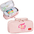 Yx&St Twice Merch Large Pencil Case Capacity Stationery Bag Storage Pouch