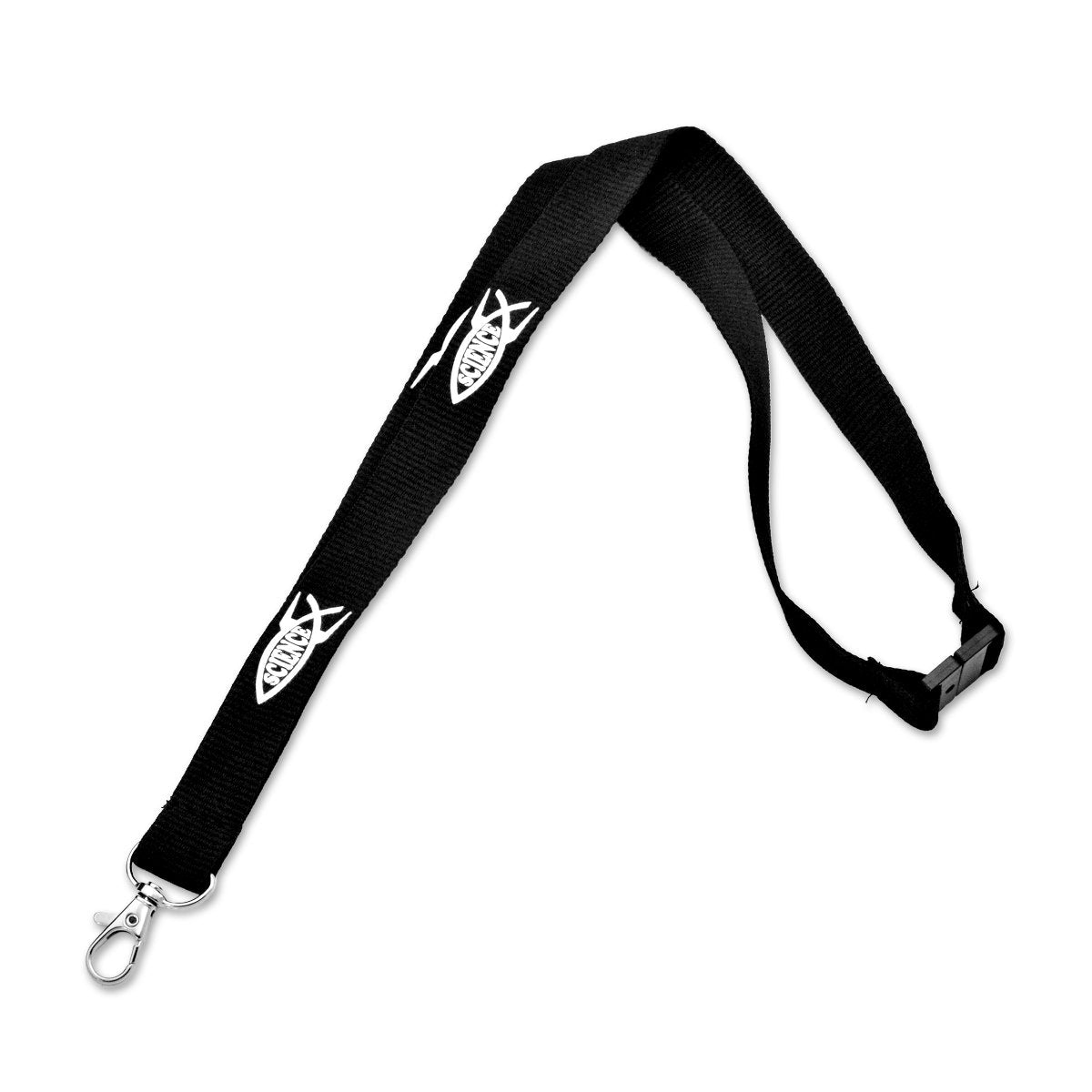Rocket Science Fish Lanyard - [Black][18' Long]