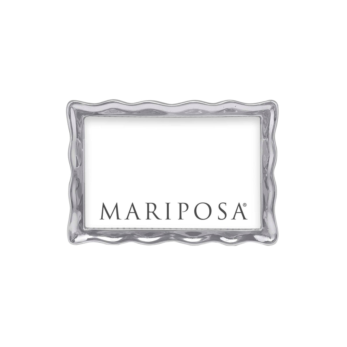 MARIPOSA Wavy 4x6 Frame, Silver