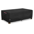 SoloToo Outdoor Coffee Table Cover Waterproof, Patio Rectangular Side Table Covers, 42W x 26D x 16H Inches Outdoor Tables Cover 