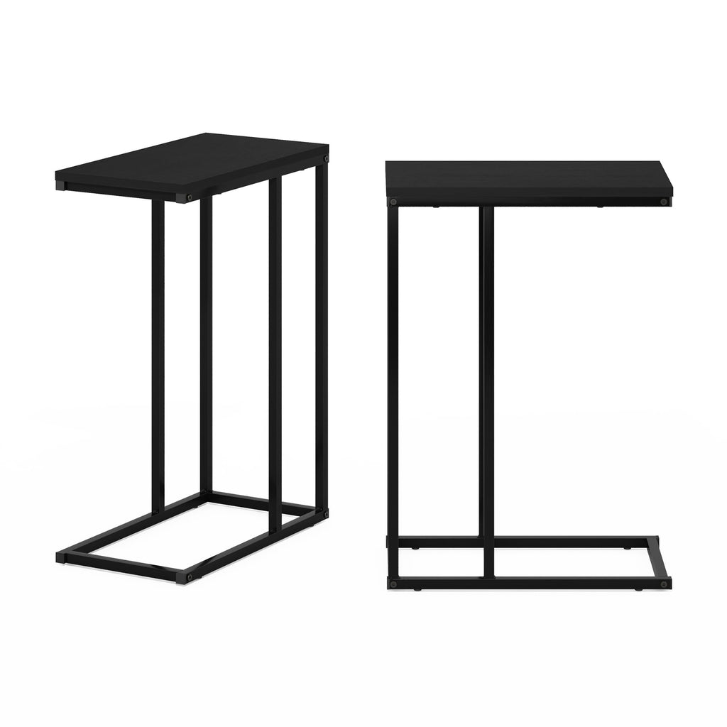 Furinno Camnus Modern Living Sofa Side Table, Americano, Set of 2