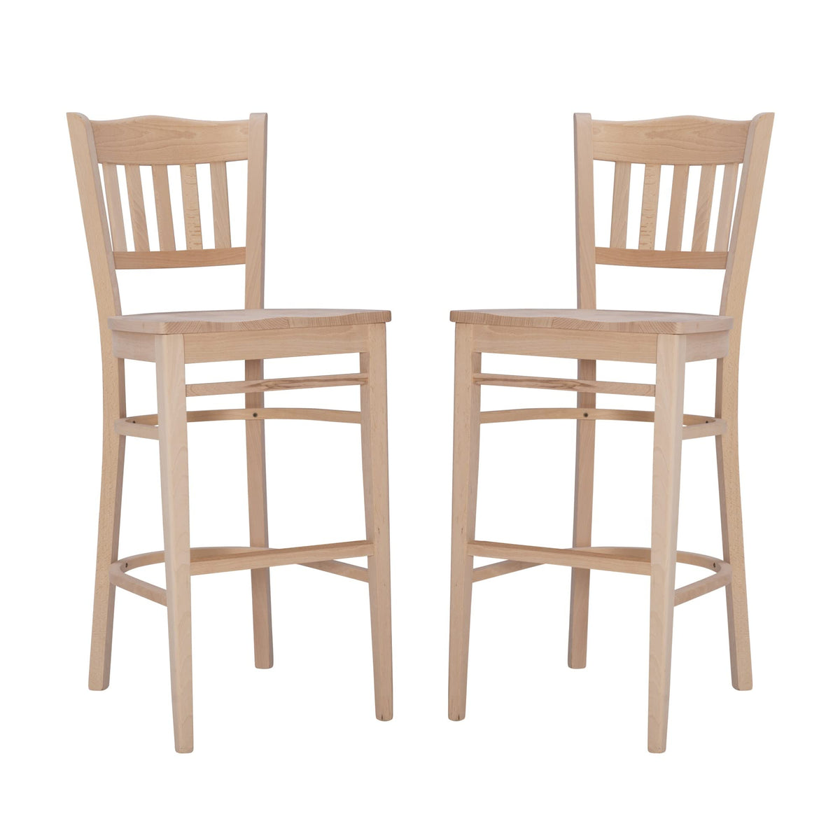 Maryah Barstool Unfinished Set Of 2