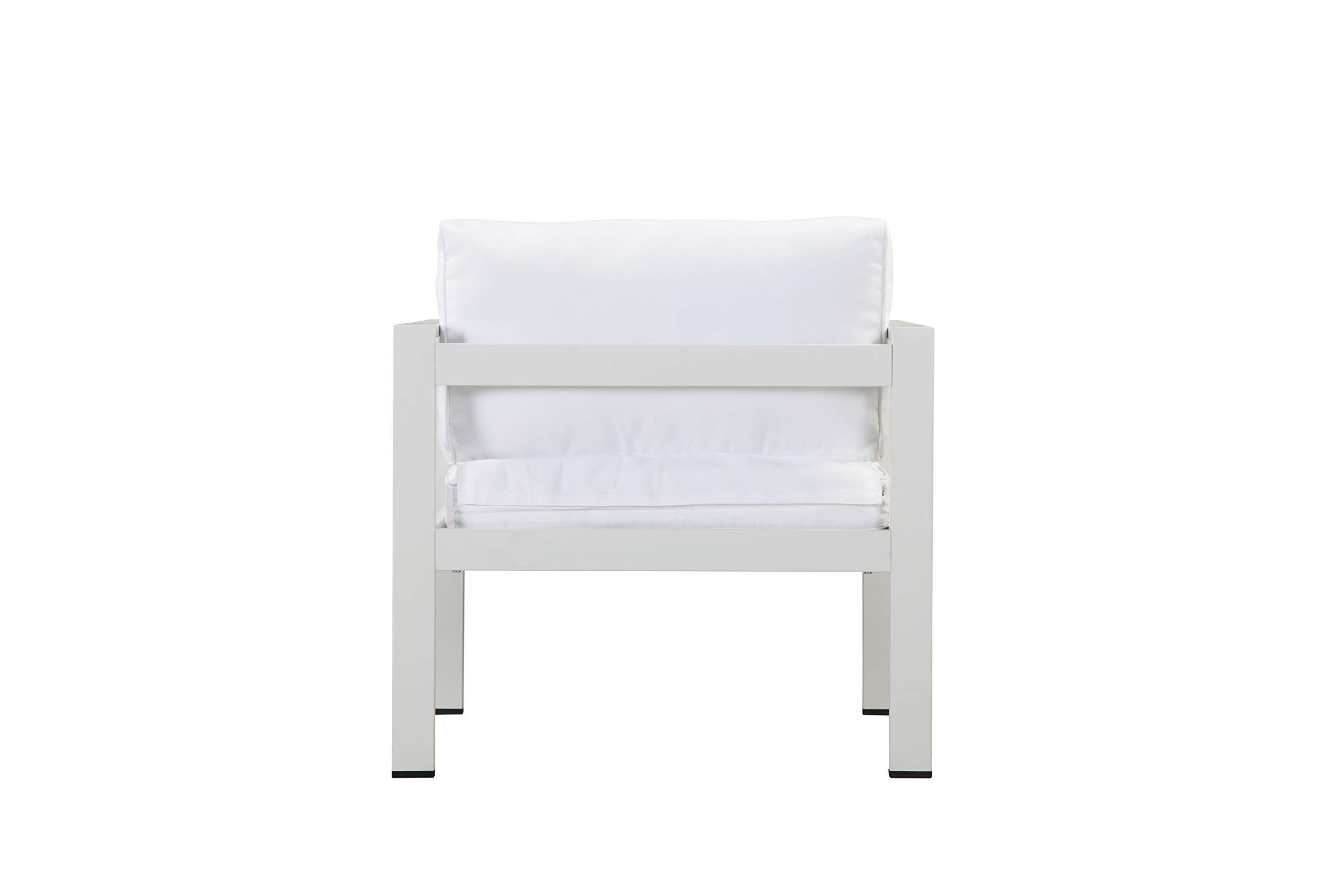 Pangea Home Karen Ch Wht Chair, White