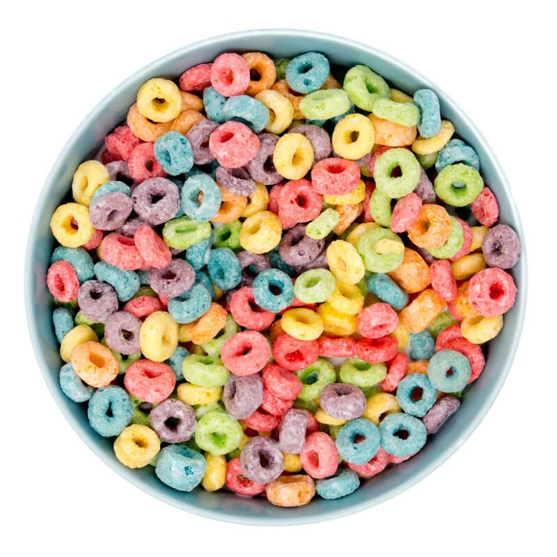 Sa Flavor Loopy Loops Cereal Blanket | 60' Novelty Food Blanket | Sugar Cereal Blanket | Funny Blanket Loopy Loops