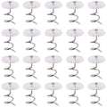 Akstore 60 Pcs Clear Bed Skirt Pins With Twist Pins For Upholstery, Slipcovers And Bedskirts