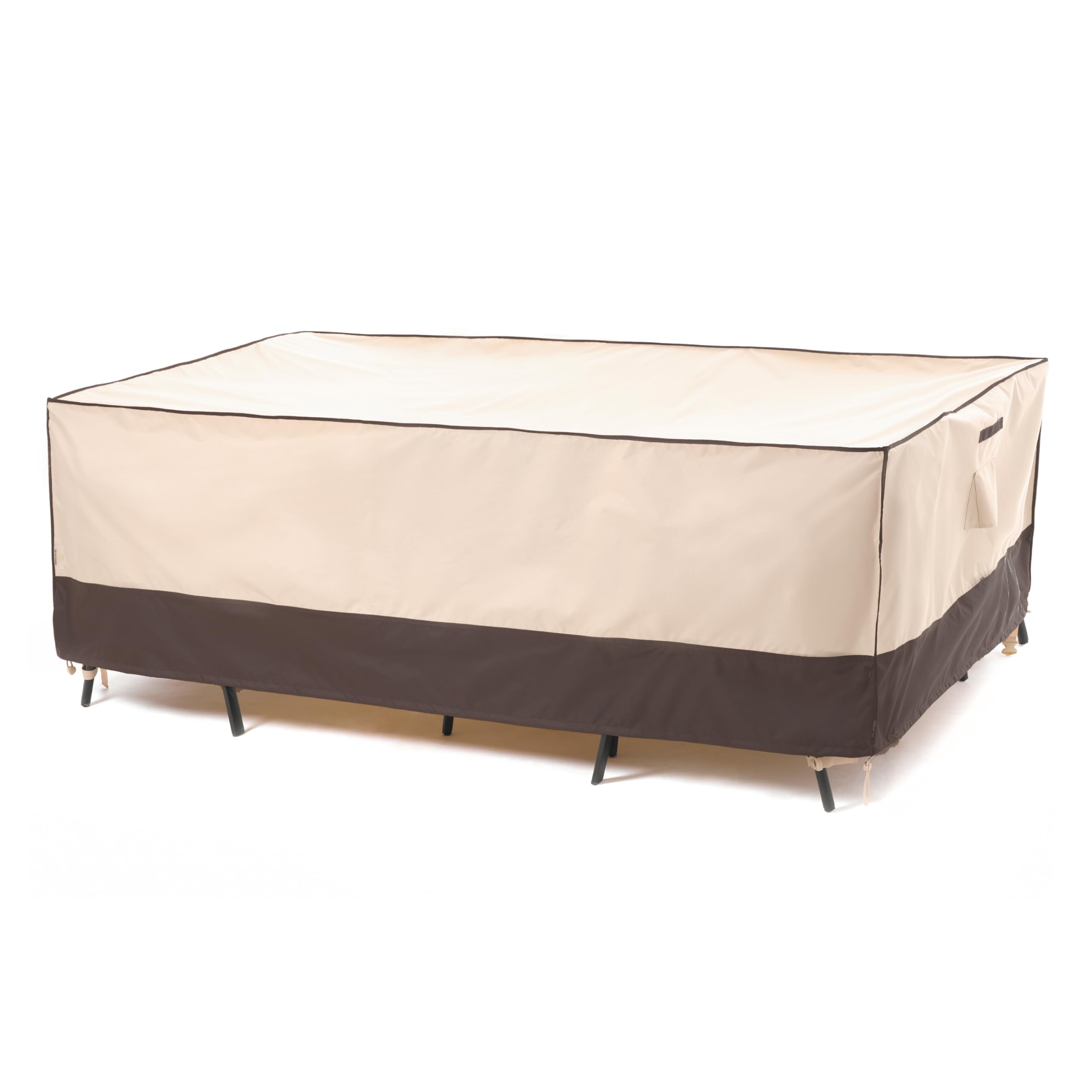 F&J Outdoors Patio Furniture Cover, Waterproof Uv Resistant For Table & Chairs Set, 86' Wx44 Dx27.5 H