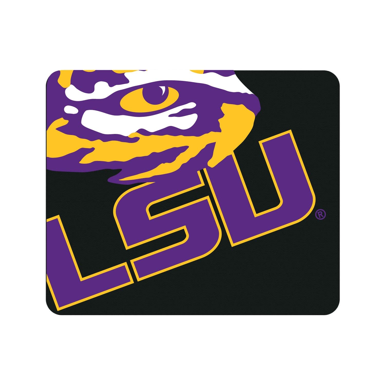 Otm Essentials Louisiana State University Standard Fabric Mouse Pad, Classic