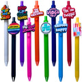 Yj Premiums Motivational Ballpoint Pens, 10-Pack With Inspirational Quotes Construction, Versatile And Practical, Durable And Lo