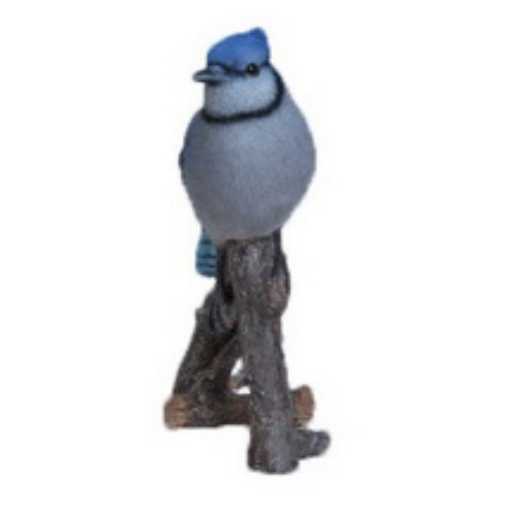 Hi-Line Gift Ltd Blue Jay On Branch Statue