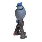 Hi-Line Gift Ltd Blue Jay On Branch Statue