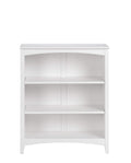 Shaker Style 3 Shelf Bookcase / Solid Wood / 36 High / Adjustable Shelving / Closed Back / Display Bookshelf for Living Room, Be