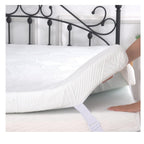 2 Inch California King Gel Memory Foam Mattress Topper, Cooling Bed Topper With Removable Cover, Soft & Pain Relief & Breathable