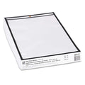 Shop Ticket Holders, Stitched, Both Sides Clear, 75', 11 X 17, 25/Bx