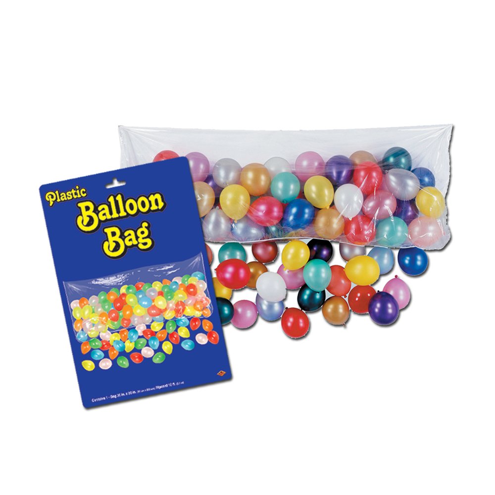 Pkgd Plastic Balloon Bag (Bag Only) Party Accessory (1 Count) (1/Pkg)