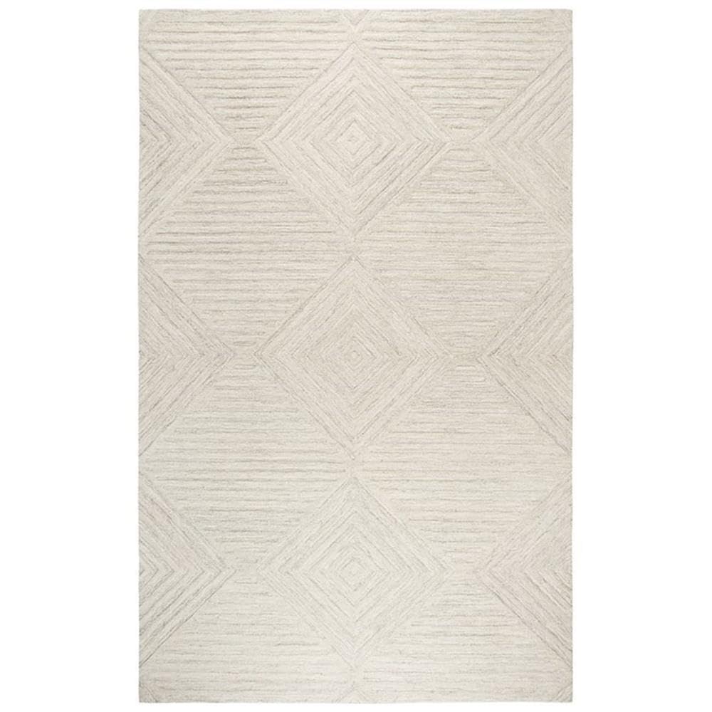 Geneva 10' X 13' Solid Natural/Ivory Hand-Tufted Area Rug