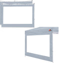 Scocanopy Clear Window Sidewall For 10X10 Canopy Frame, 3 Pack Sunwalls Only,(Gray)