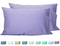 Sunflower King Pillowcases Set Of 2, 100% Cotton King Pillow Cases 2, 20  40 Inches Lavender, Soft And Breathable