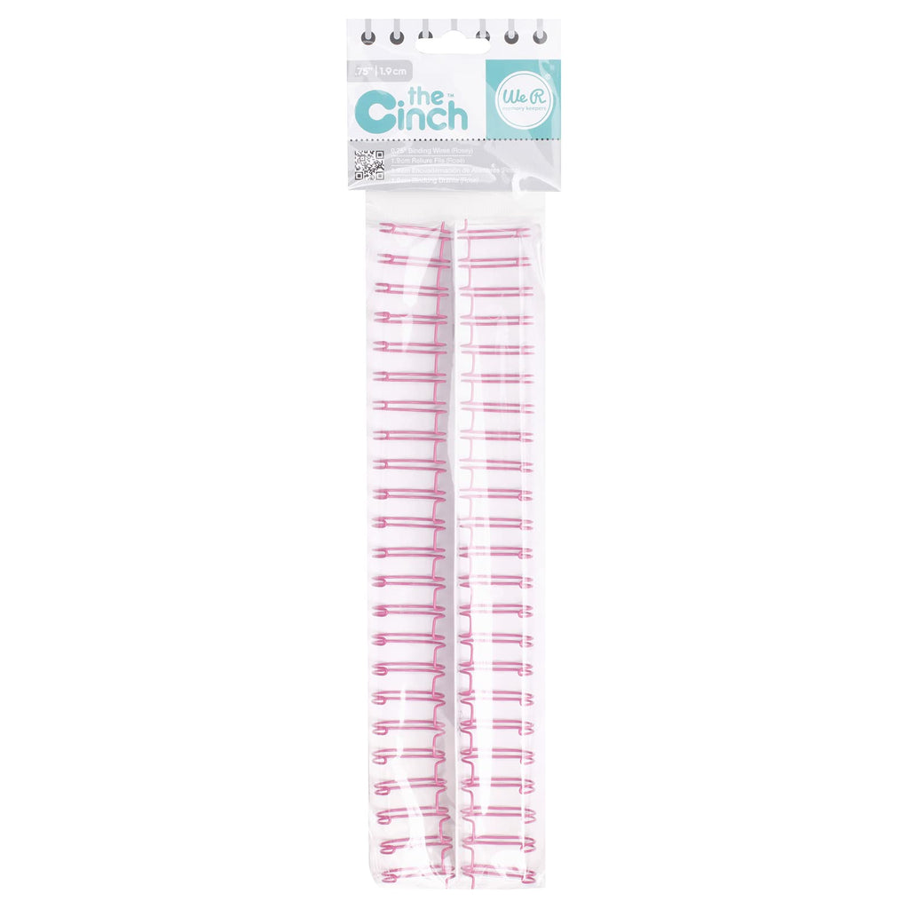 We R Memory Keepers Cinch Book Binding Wire (1-Inch, Rose Gold (4 Pack))