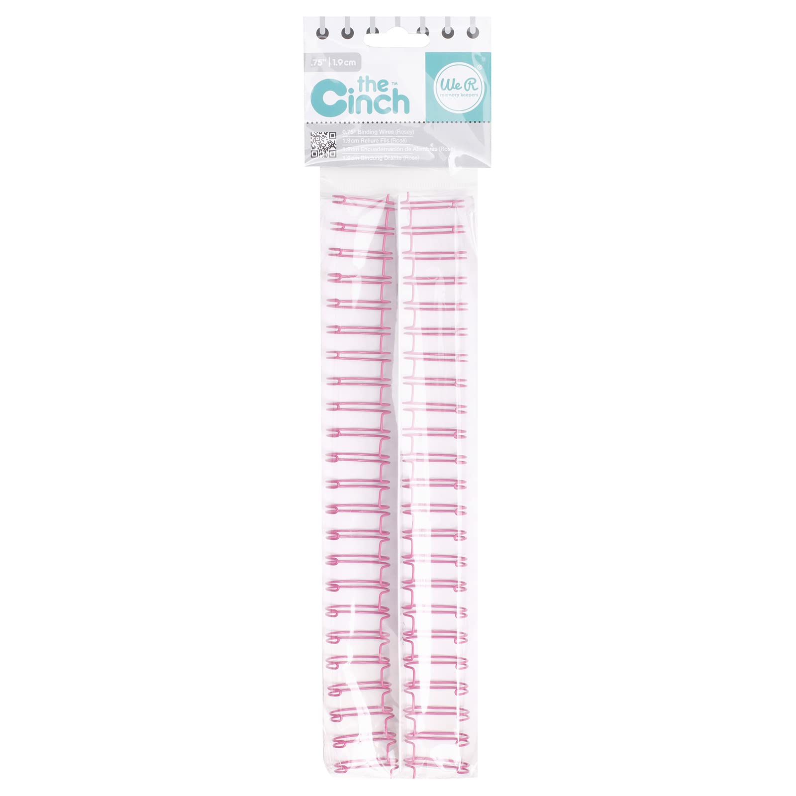 We R Memory Keepers Cinch Book Binding Wire (1-Inch, Rose Gold (4 Pack))